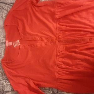 Long oversized dress